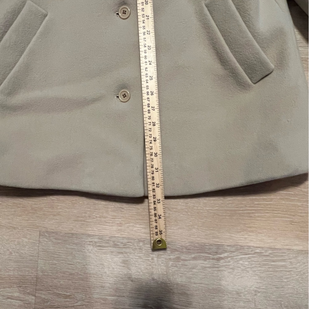 Vintage Halston Three Wool Coat 70’s Collectors Item Excellent Condition Sz med - Picture 8 of 16
